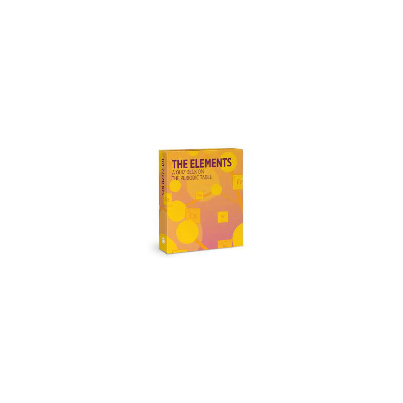 Cartas. THE ELEMENTS: A Quiz Deck on the Periodic Table Knowledge Cards