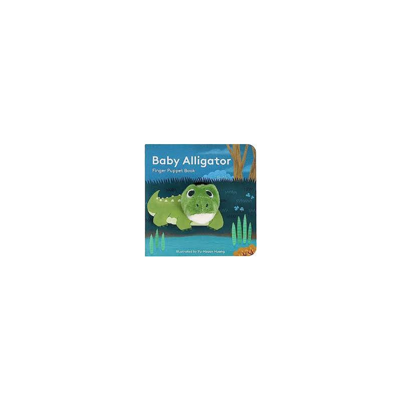 Libro. BABY ALLIGATOR - FINGER PUPPET BOOK