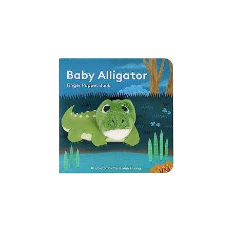 Libro. BABY ALLIGATOR - FINGER PUPPET BOOK