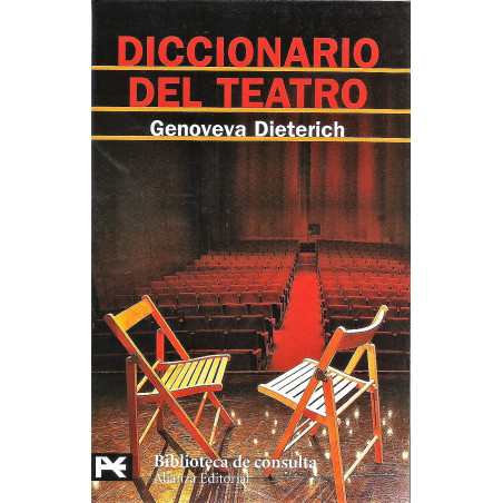 Libro. DICCIONARIO DEL TEATRO