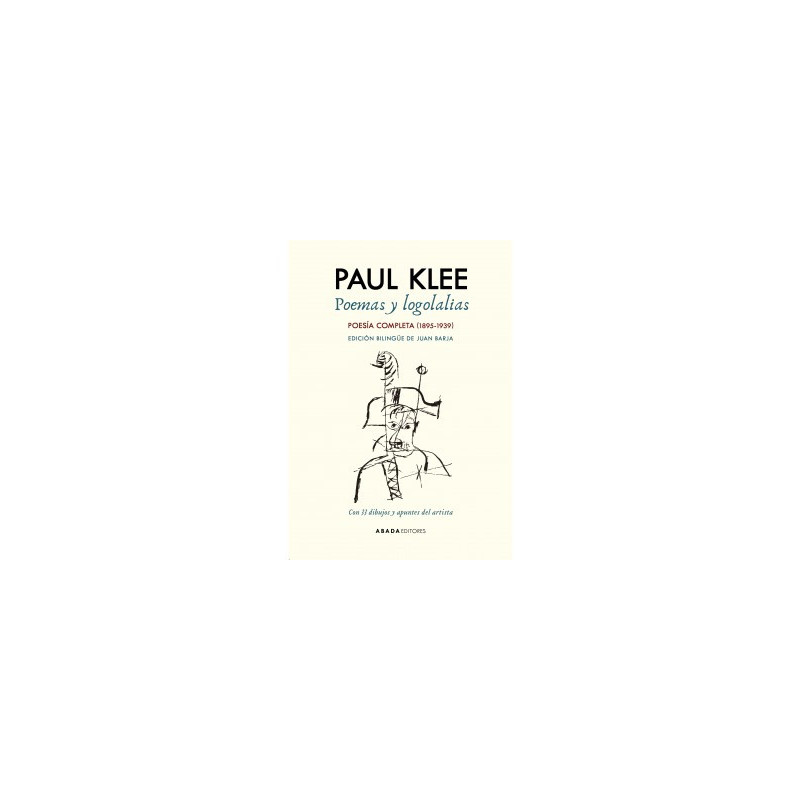 Libro. POEMAS Y LOGOLALIAS. Paul Klee
