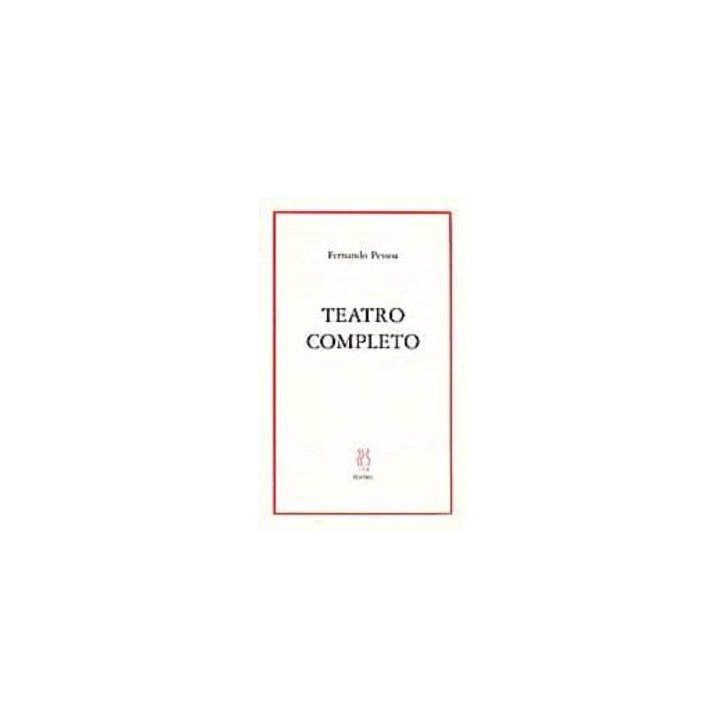 Libro. TEATRO COMPLETO - FERNANDO PESSOA