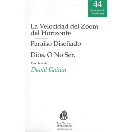Libro. LA VELOCIDAD DEL ZOOM DEL HORIZONTE Y OTRAS OBRAS