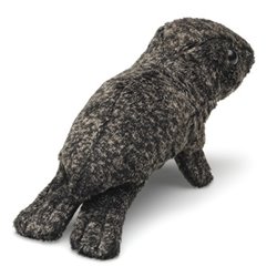 Títere de dedo. Mini foca de puerto