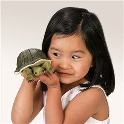 Títere de dedo. MINI TORTUGA