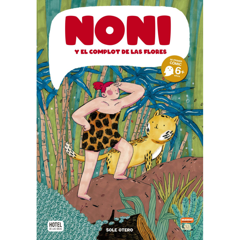 Libro cómic. NONI Y EL COMPLOT DE LAS FLORES