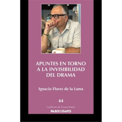 Cuadernillo ensayo teatral. 44 APUNTES EN TORNO A LA INVISIBILIDAD DEL DRAMA