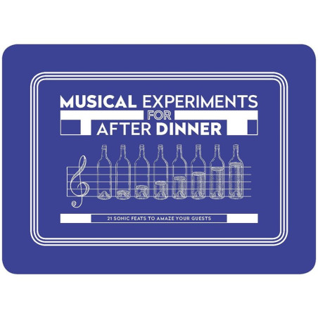 Tarjetas. MUSICAL EXPERIMENTS FOR AFTER DINNER