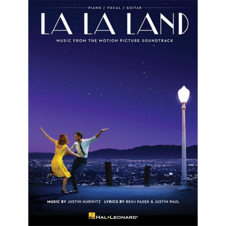 Partitura. LA LA LAND: MUSIC FROM THE MOTION PICTURE SOUNDTRACK (PIANO - VOCAL - GUITAR)