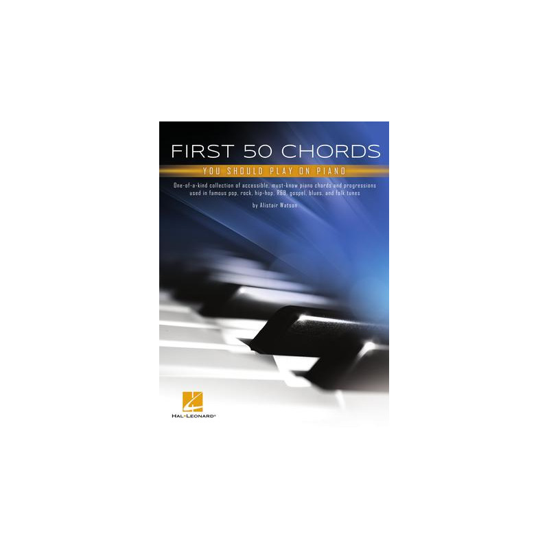 Partitura. FIRST 50 CHORDS YOU SHOULD PLAY ON PIANO