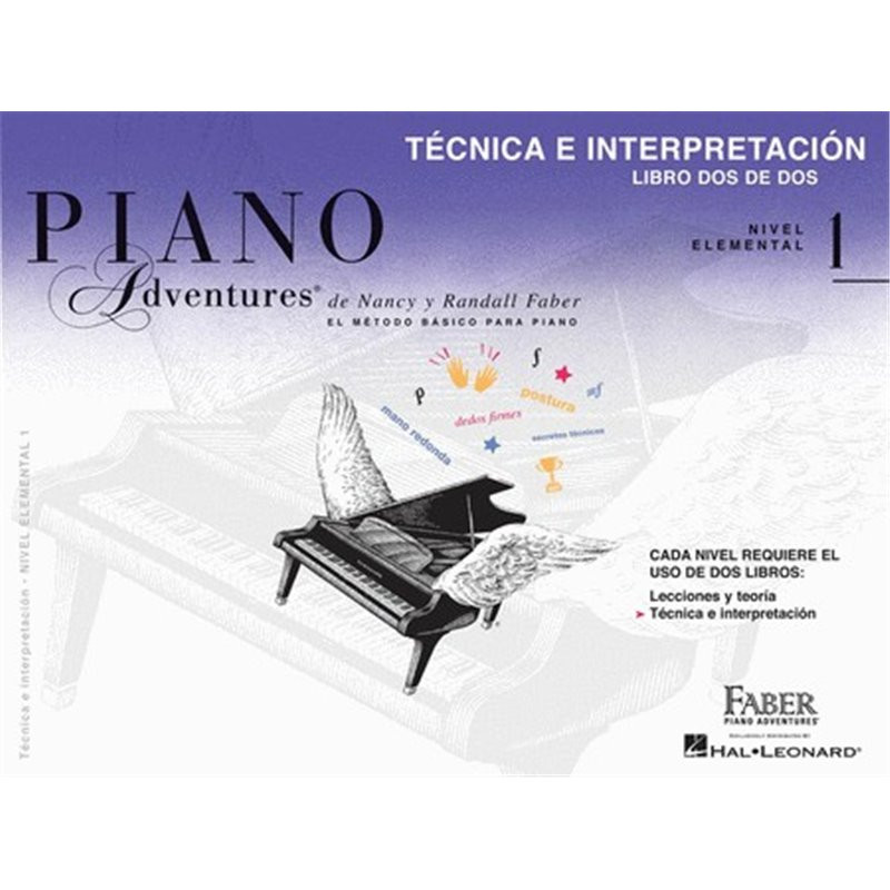 Libro. PIANO ADVENTURES. NIVEL 1. TÉCNICA E INTERPRETACIÓN