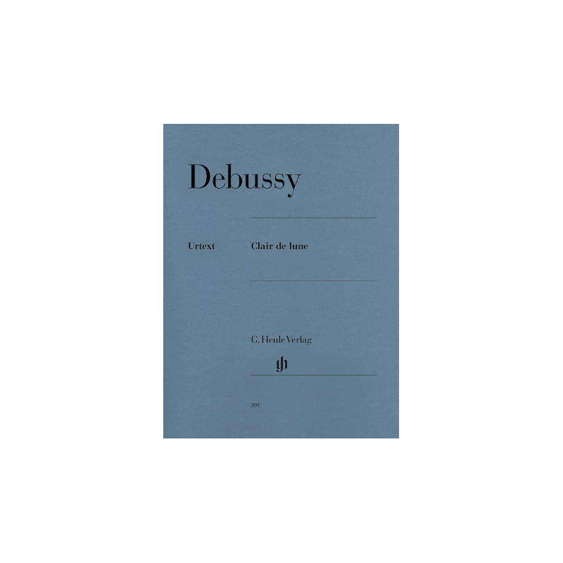 Partitura. DEBUSSY. CLAIR DE LUNE - PIANO SOLO