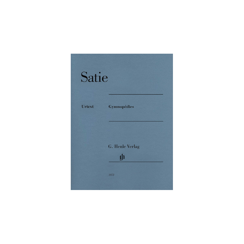 Partitura. SATIE - GYMNOPÉDIES