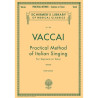 Partituras. VACCAI. PRACTICAL METHOD OF ITALIAN SINGING