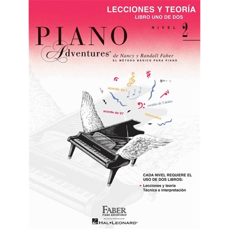 Libro. PIANO ADVENTURES. NIVEL 2. LECCIONES Y TEORÍA
