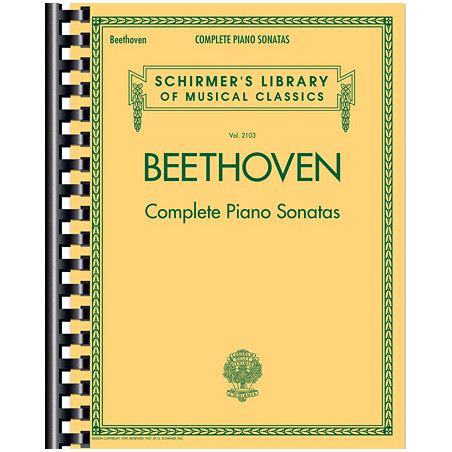 Partitura. BEETHOVEN - COMPLETE PIANO SONATAS