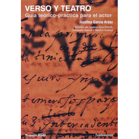 Libro. VERSO Y TEATRO. GUÍA TEÓRICO - PRÁCTICA PARA EL ACTOR