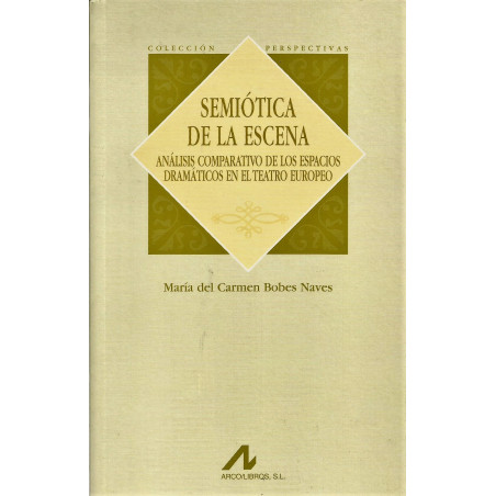 Libro. SEMIÓTICA DE LA ESCENA