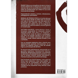 Libro. MANUAL DE TECNICA VOCAL