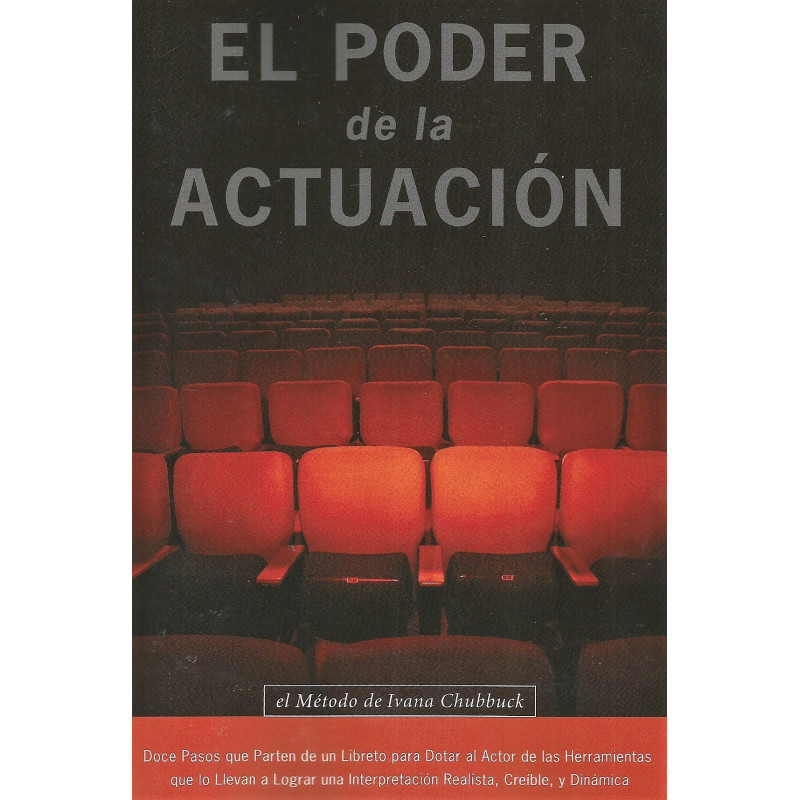 Libro. EL PODER DE LA ACTUACIÓN