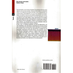 Libro. PATRICE PÁVIS -  DICCIONARIO DEL TEATRO