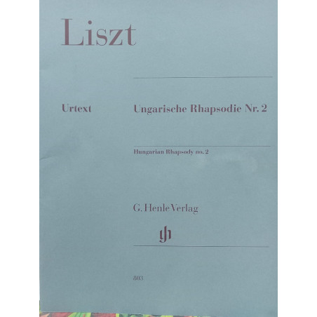 Partitura. Hungarian Rhapsody No. 2 Piano Solo