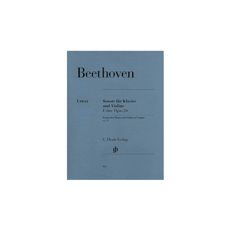 Partitura. Sonata for Piano and Violin in F Major Op. 24 (Spring Sonata) Violin and Piano