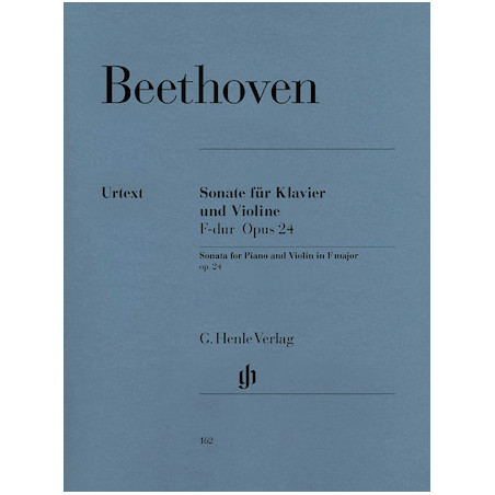 Partitura. Sonata for Piano and Violin in F Major Op. 24 (Spring Sonata) Violin and Piano