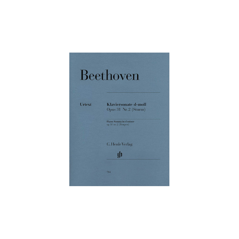 Partitura. Piano Sonata No. 17 in D Minor Op. 31 Tempest Sonata