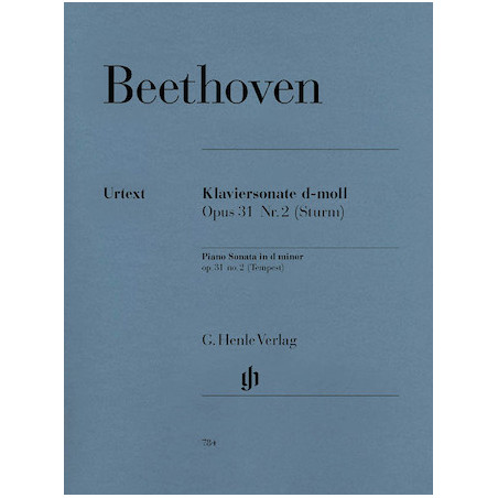 Partitura. Piano Sonata No. 17 in D Minor Op. 31 Tempest Sonata