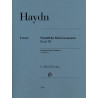 Partitura. HAYND Complete Piano Sonatas, Volume III Revised Edition with Fingering by 11 Pianists