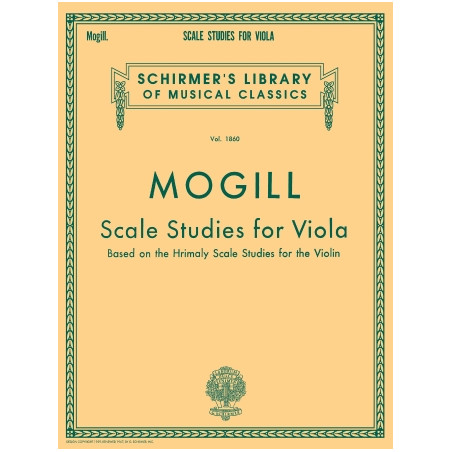 Partitura. MOGILL SCALE STUDIES FOR VIOLA
