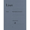 Partitura. LISZT TROIS ETUDES DE CONCERT