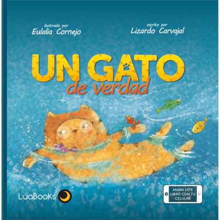 Libro. UN GATO DE VERDAD