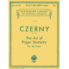 Partitura. CZERNY Art of Finger Dexterity, Op. 740 (Complete) Schirmer Library of Classics Volume 154