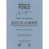 Libro. OBRAS PARA GUITARRA. SUITE EN LA MENOR