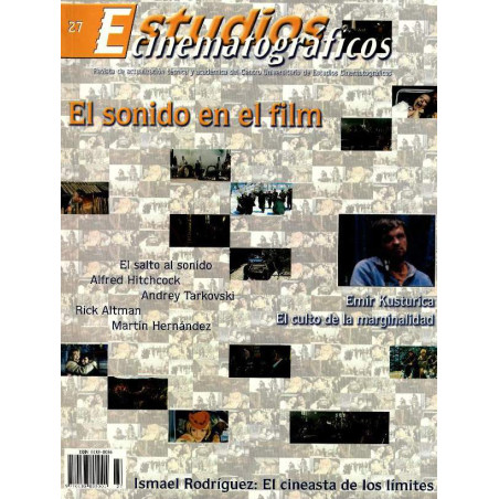 Libro. ESTUDIOS CINEMATOGRÁFICOS. EL SONIDO EN EL FILM NO. 27