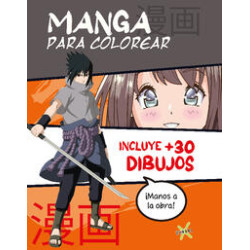 Libro. MANGA PARA COLOREAR