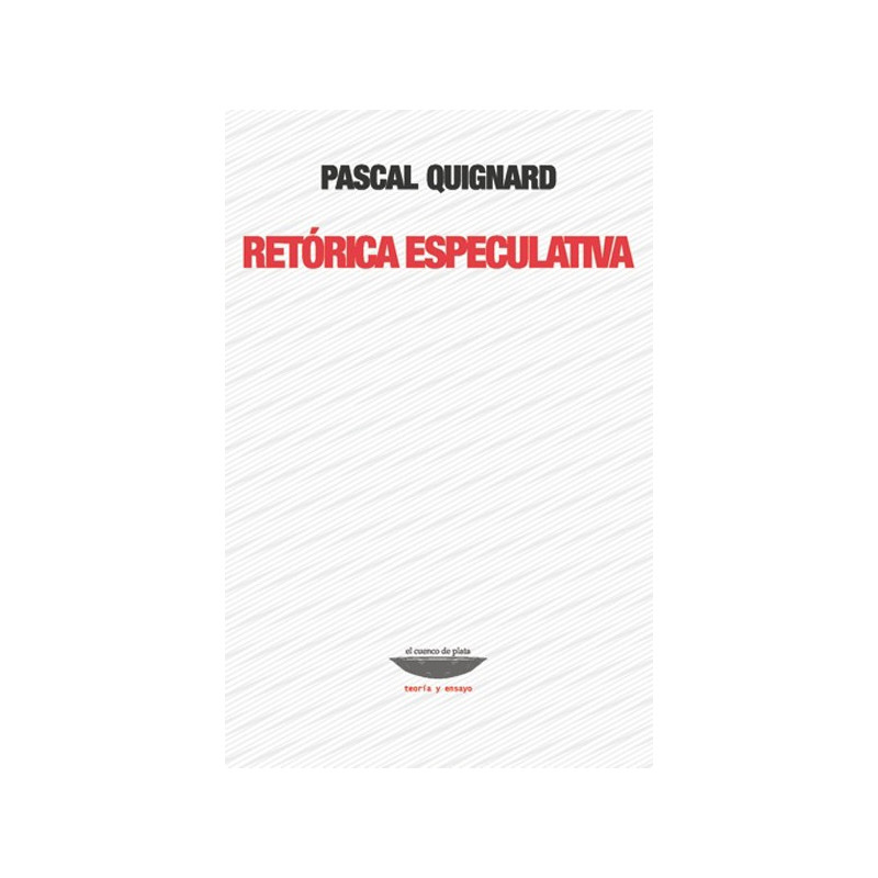 Libro. RETÓRICA ESPECULATIVA