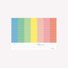 Planificador Semanal Block con Imán - Happimess - Colorblock
