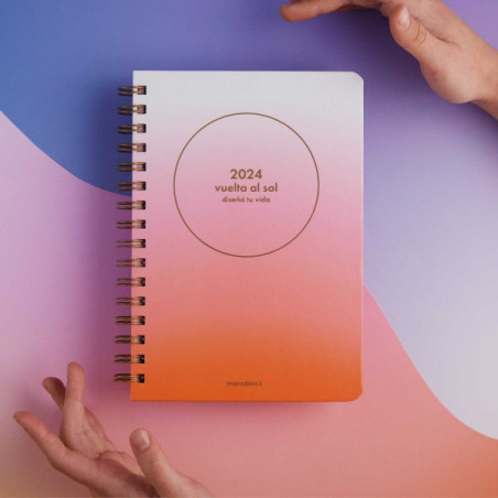 Agenda 2024 A5 Semanal Vuelta al sol Expansión