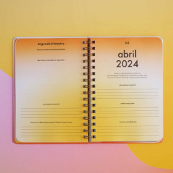 Agenda 2024 A5 Semanal Vuelta al sol Expansión