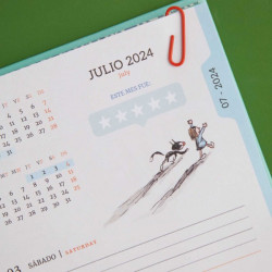 Agenda 2024 A5 Diaria Macanudo Hojas