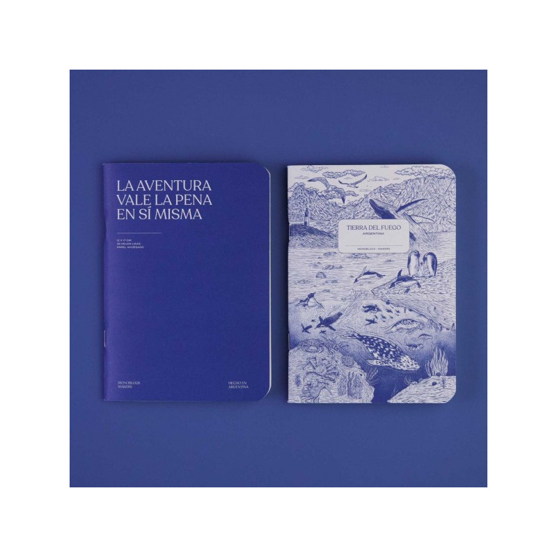 Libretas x2 Pocket Makers Tierra del Fuego