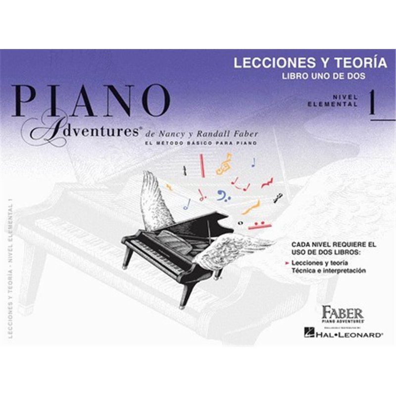 Libro. PIANO ADVENTURES. NIVEL 1. Lecciones y teoría