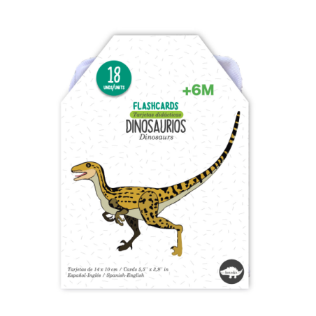 FLASH CARDS. dinosaurios/dinosaurs