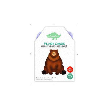 FLASH CARDS. Animales salvajes/Wild animals