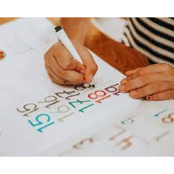 LIBRO BORRABLE. Koco números. Aprendamos a escribir y a decir los números