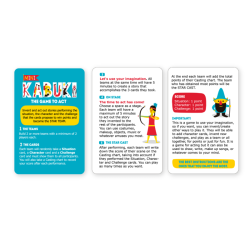 Juego. MINI KABUKI. EL JUEGO PARA ACTUAR. ENGLISH VERSION