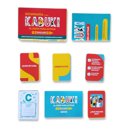 Juego. KABUKI. EL JUEGO PARA ACTUAR. SECUNDARIA +11 AÑOS